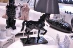 Lampa stołowa deco Horse czarna 8